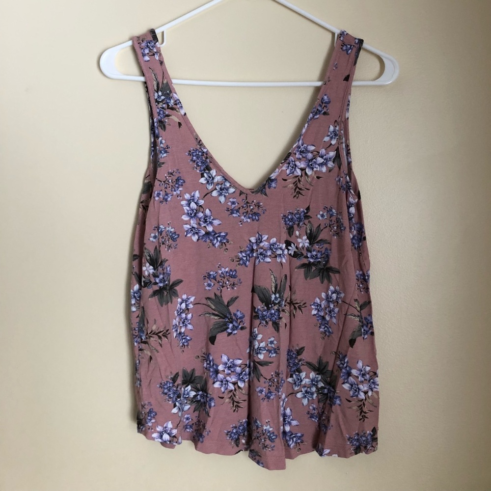 American Eagle floral tank top